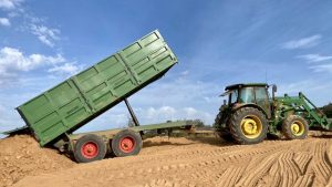 Remolque agrícola Beguer tándem
