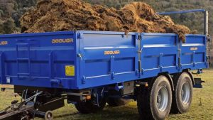 Remolque agrícola Beguer tándem