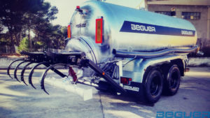 Aplicadores de purín Beguer AB4 vista lateral Aplicador de purín Beguer AB4 vista lateral