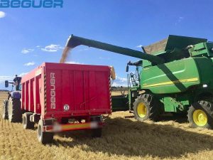 Bañera agrícola Beguer de dos ejes