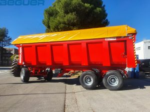 Bañera agrícola de tres ejes Beguer Bañera agrícola de tres ejes Beguer