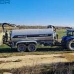 Cisterna de purin Beguer 18000 litros con aplicador de purin AB3 de 9 metros Cisterna de purin Beguer 18000 litros con aplicador de purin AB3 de 9 metros